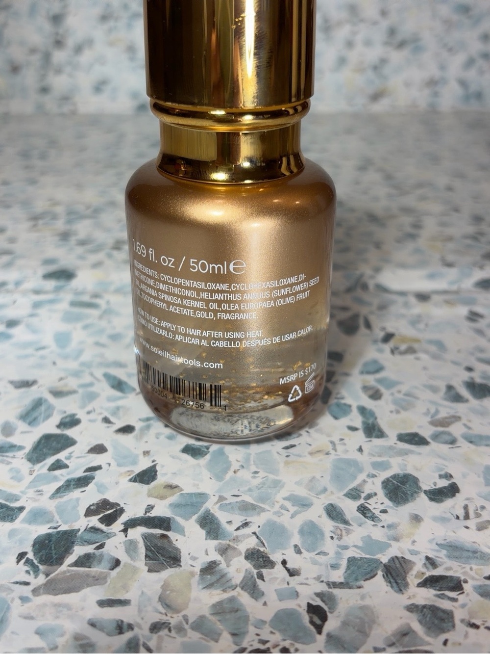 SOLEIL The Perfect Oil 24K Argan Healing Oil - Gold - Picture 3 of 3